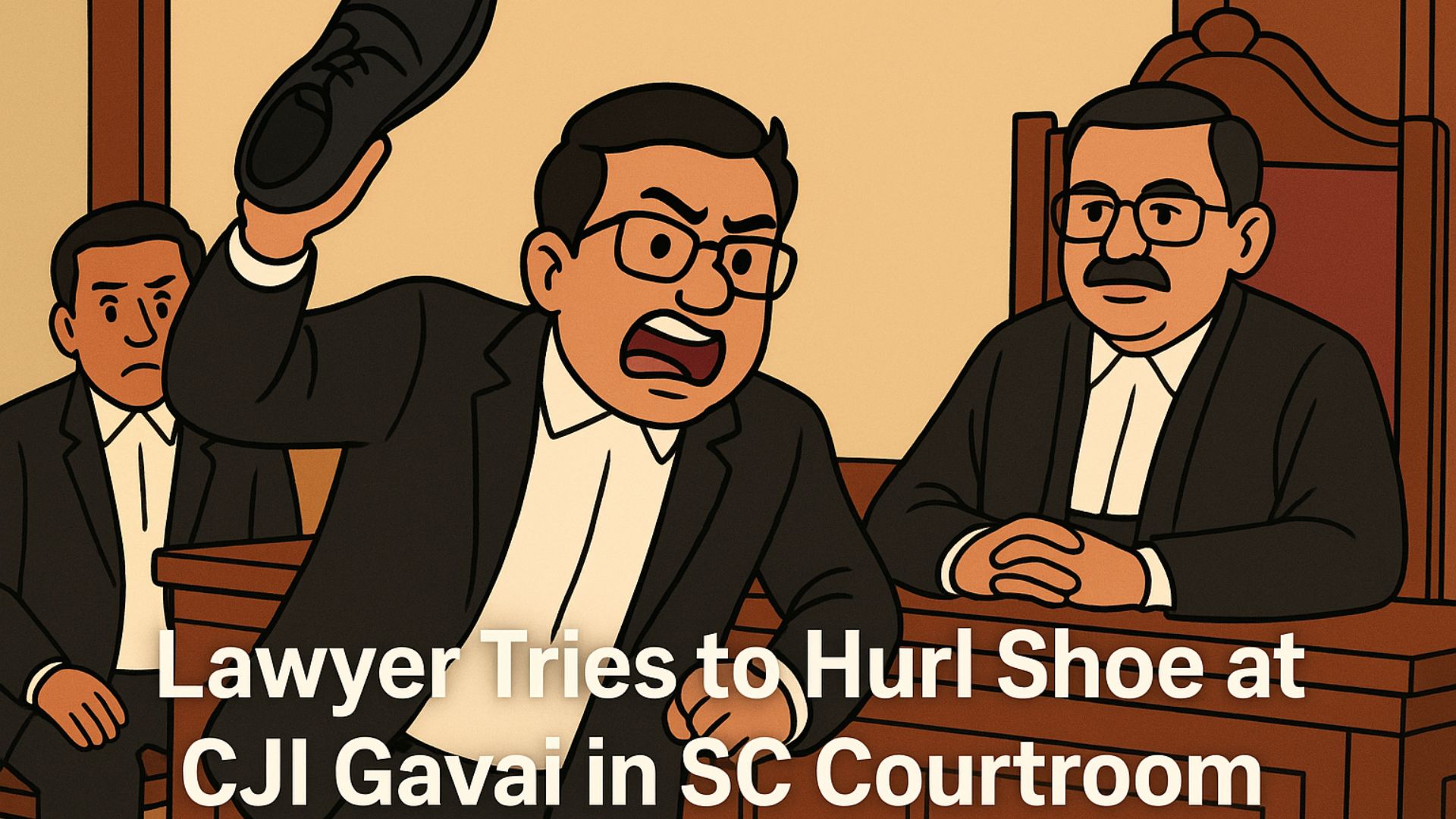 CJI BR Gavai shoe attack